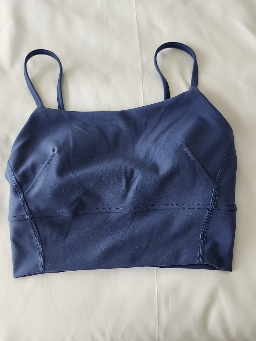 LULULEMON Cornflower Blue Women's Cropped Cami Bralette
